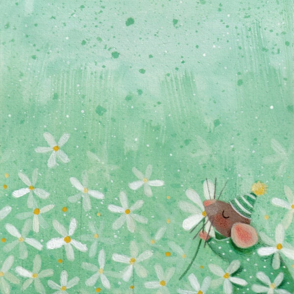 B41: A Magical moment in a field of Daisies