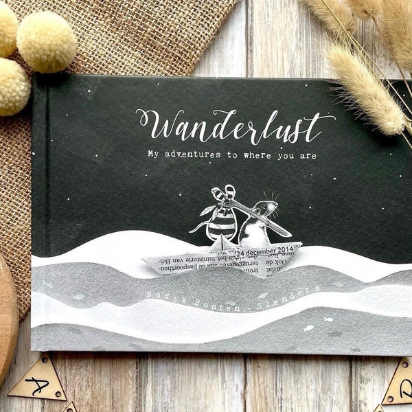 D1: Wanderlust, My adventures to where you are - The whimsical art & picture book by Nadya Bonten-Slenders • Children's book