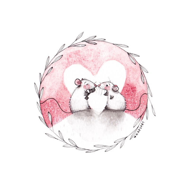 A8 Key to My Heart Love Art Print Classic Collection Etsy