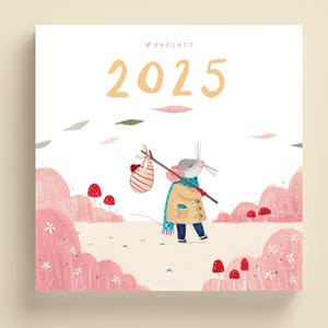 Calendario 2025 con animali stravaganti