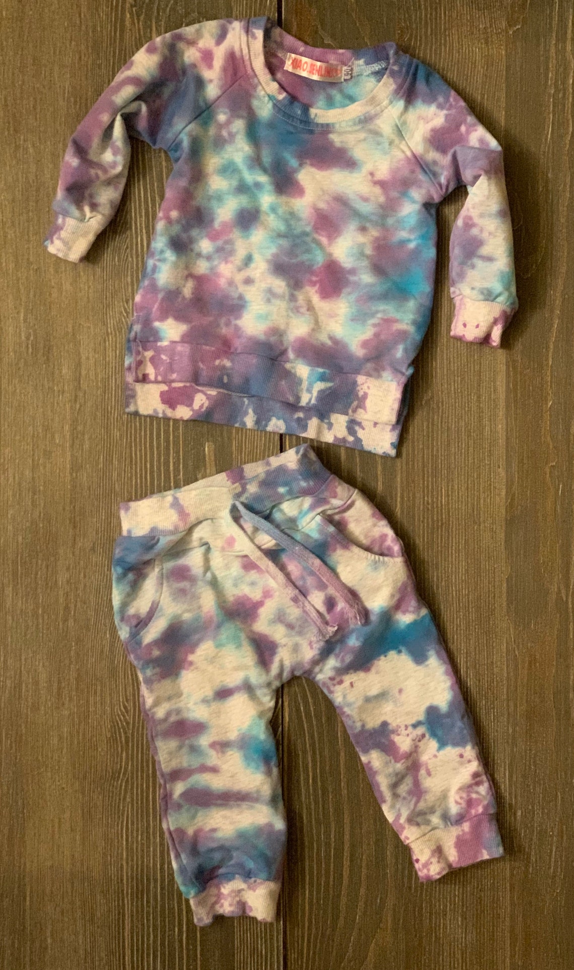 Baby Tie-Dye Sweatsuit | Etsy