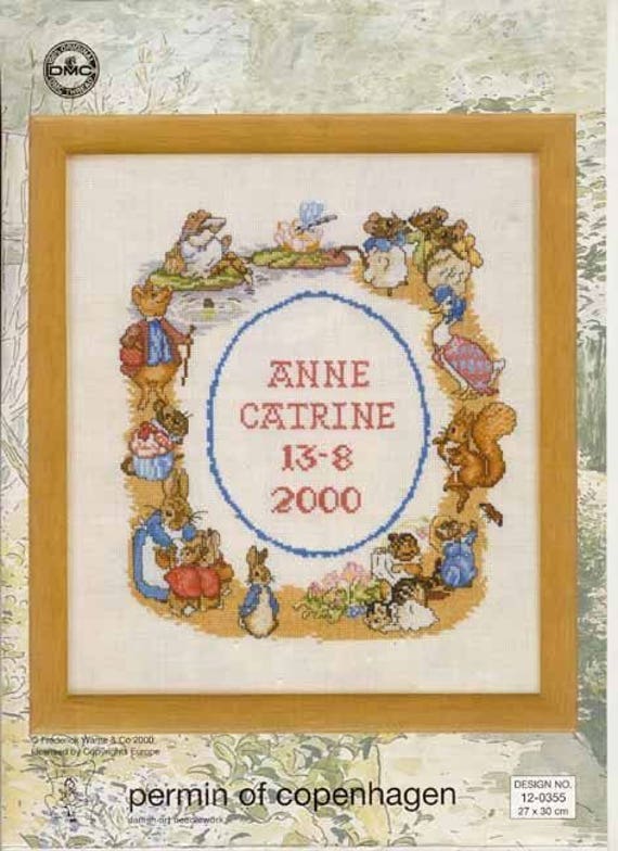 Beatrix Potter Cross Stitch Charts