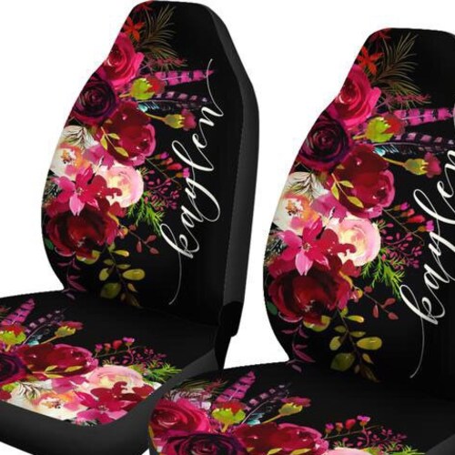 Car Seat Covers for Vehicle Personalized Seat Cover Etsy