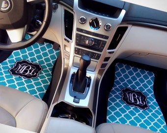 car mats with initials