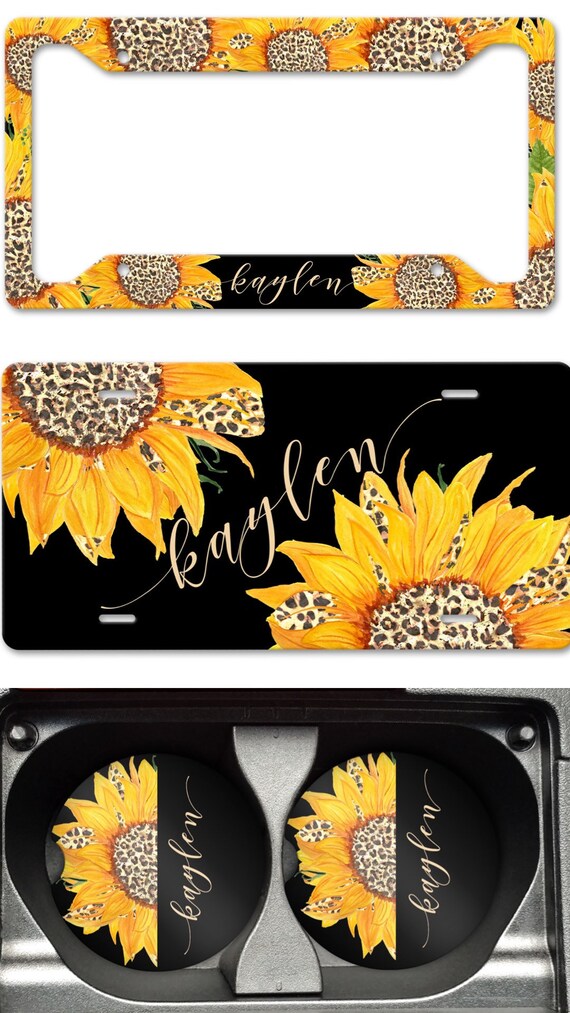 Sunflower stuff for car discount