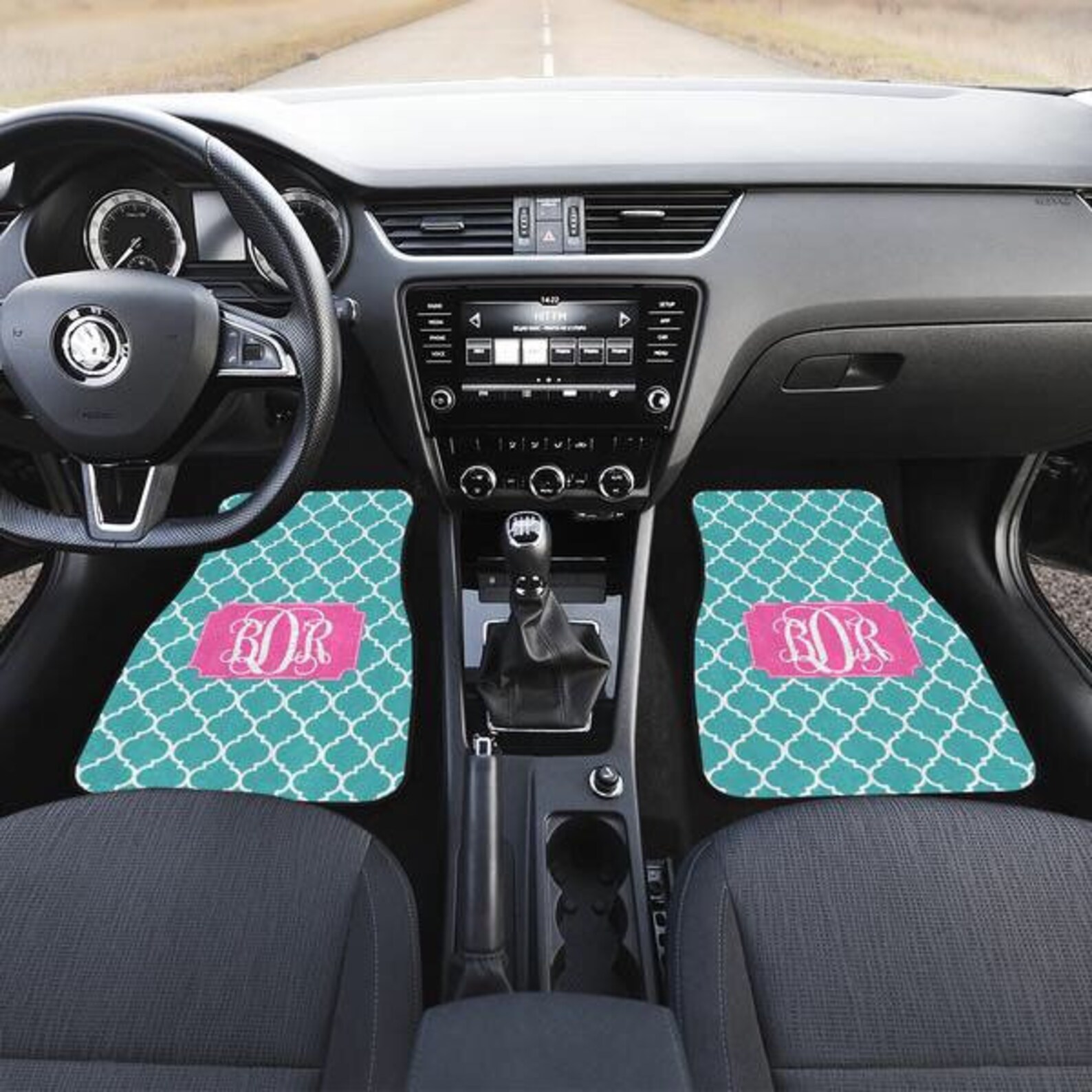 Car Mats Monogram for Women Car Mats Monogrammed Car Floor Etsy