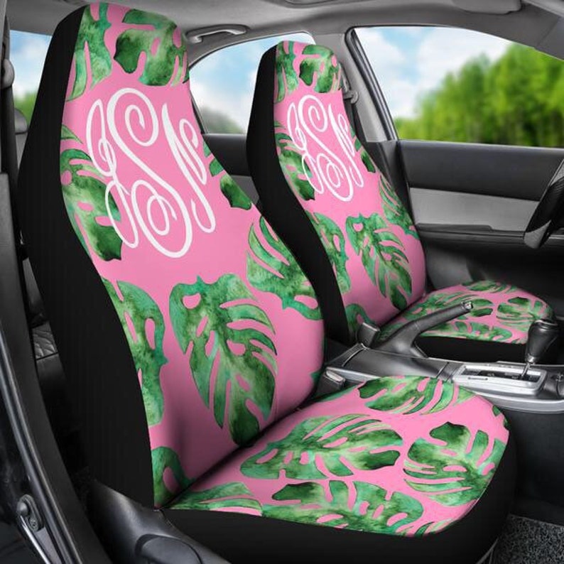 Monogram Seat Covers for Car personalized Seat Cover Etsy
