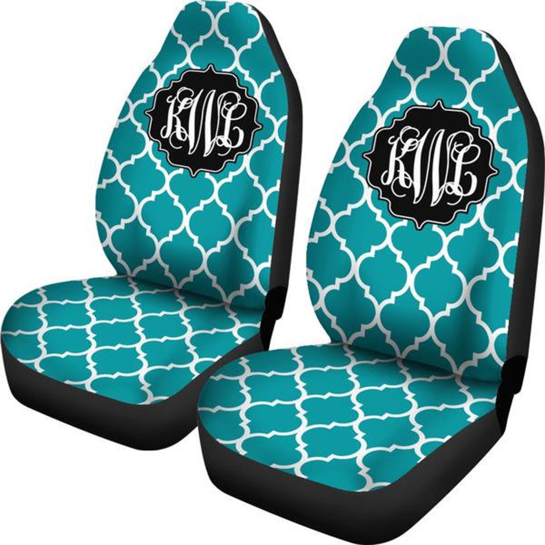 Monogram Seat Covers for Car car Seat Covers for Vehicle Etsy