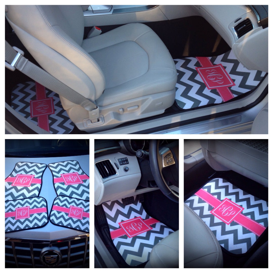 Car Mats Monogram for Women Car Mats Monogrammed Car Floor Mats Various