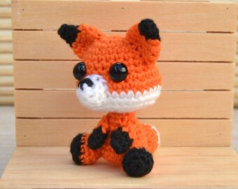 fox amigurumi - fox crochet - fox plush - fox decoration
