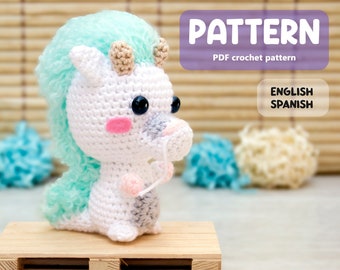 Patrón amigurumi Haku - Patrón crochet Haku
