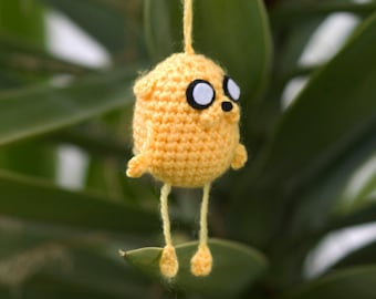 Hora de aventuras: Jake el Perro amigurumi - Jake crochet