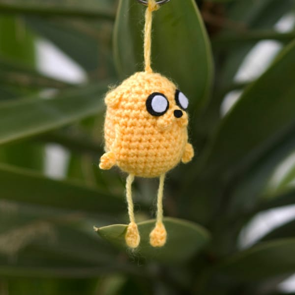 Hora de aventuras: Jake el Perro amigurumi - Jake crochet