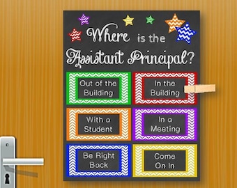 School Psychologist Lssp Printable Door Sign Back To School Etsy