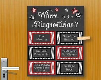 Behavior Specialist Office Door Sign Printable Gifts NOT - Etsy