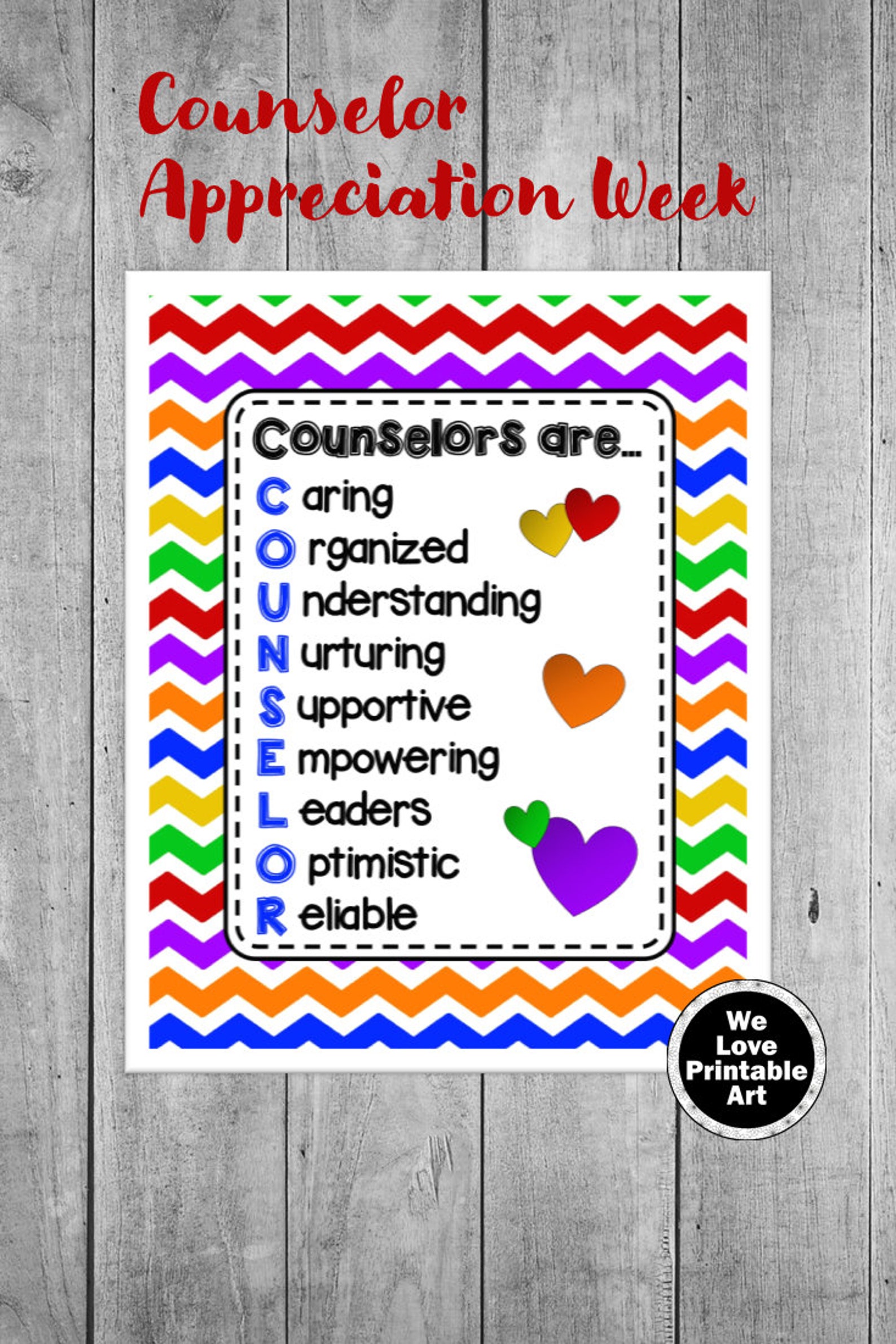 School Counselor Appreciation Week School Counselor Gifts Etsy