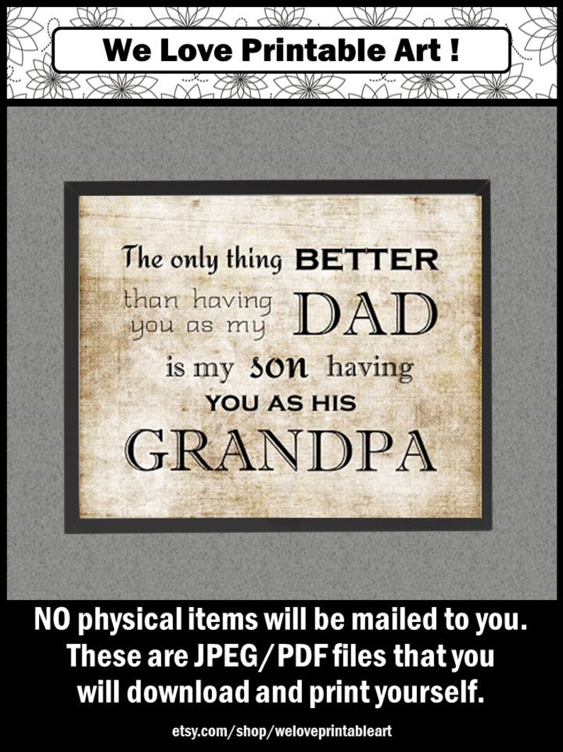 father's day gifts from grandson