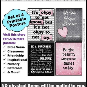 Classroom Rules Poster, Teaching Resources Quote Printables