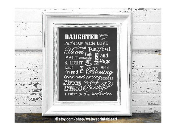 Baby Girl Nursery Ideas Girl Room Decor Christian Gift Girl Nursery Print Wall Art Wall Decor Teen Girl Room Decor 1 Peter 3
