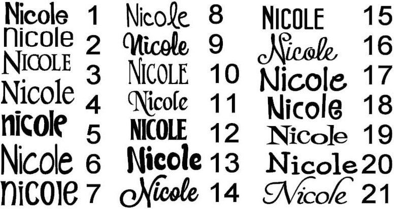 Mail Box* Wedding Custom Mailbox Decal Personalized