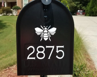 Mailbox decal / House Number Vinyl   decal/ Farm House decal / Address decal