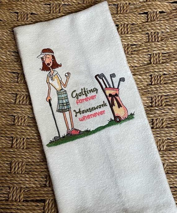 Golf 2024 towels custom