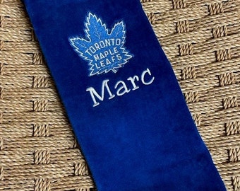 Personalized Golf Towel Embroidered  Custom Golf Gift for Him or Her, Personalized Gifts, Leafs, Sports towel , made to order