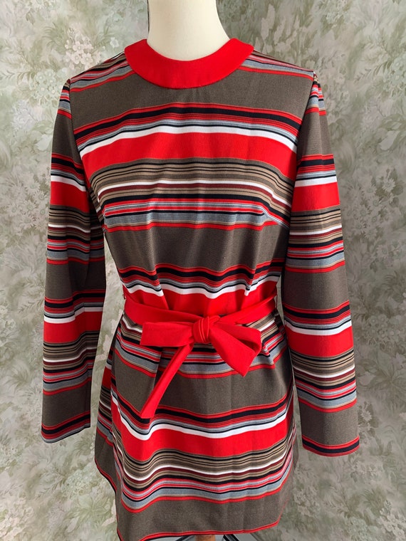 Vintage Koret of California Striped Dress - Women'