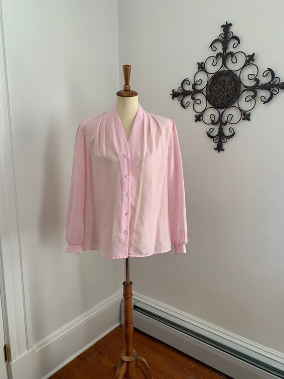pink blouse size 12