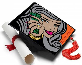 Funny Grad Cap Etsy