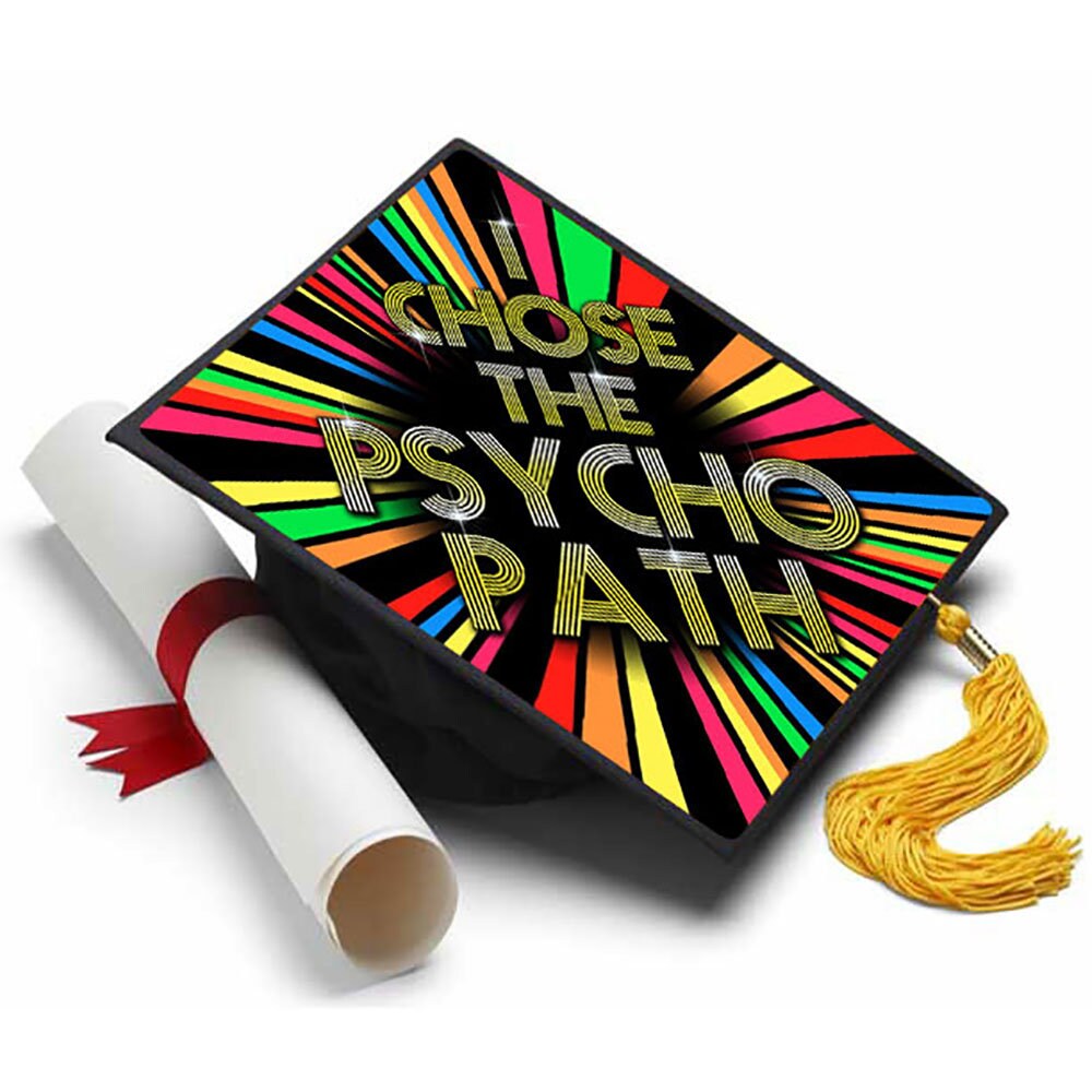 Psychology Majors Decorated Grad Cap Decorating Kit Ideas Etsy