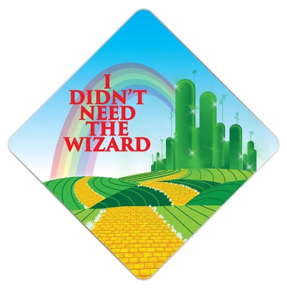 Wizard Of Oz Decorated Grad Cap Decorating Kit Ideas For Etsy