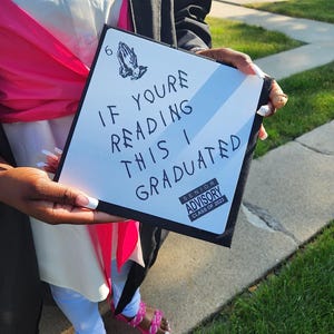 Drake Graduation Cap Topper - 