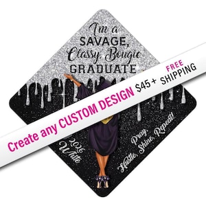 Grad Cap Topper Design Assistance - Custom, Graduation Cap Decoration