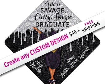 Grad Cap Topper Design Assistance - Custom, Graduation Cap Decoration