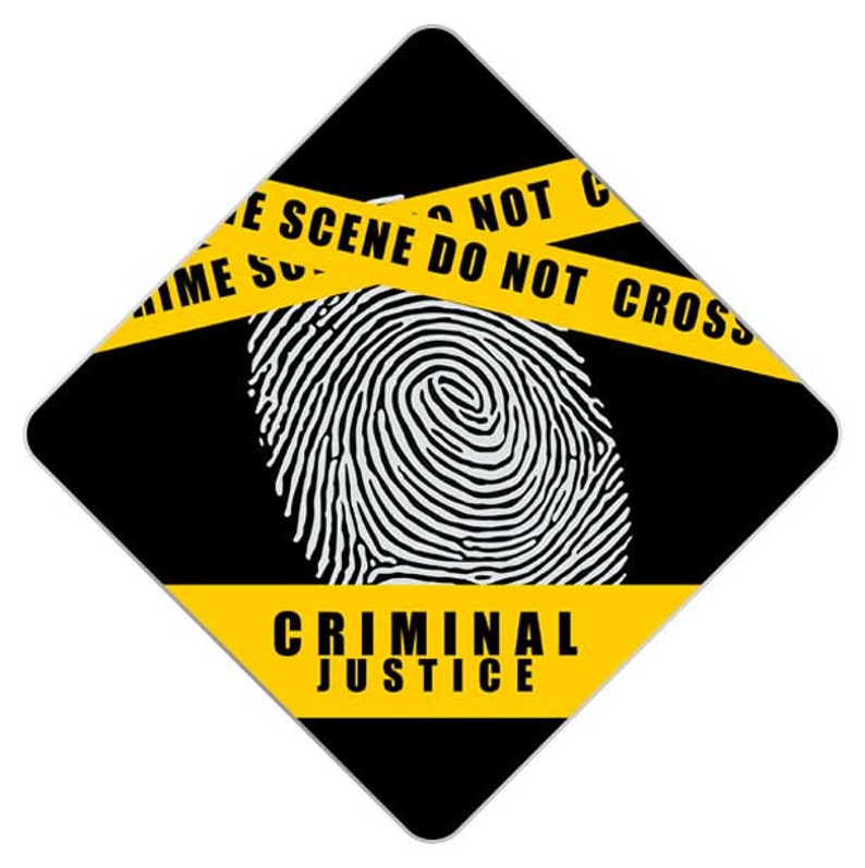 Criminal Justice Decorated Grad Cap Decorating Kit Ideas Etsy