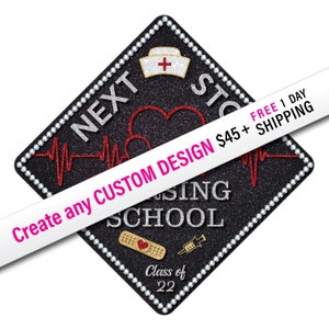 Grad Cap Topper Design Assistance - Custom , Graduation Cap Decorations by Tassel Toppers