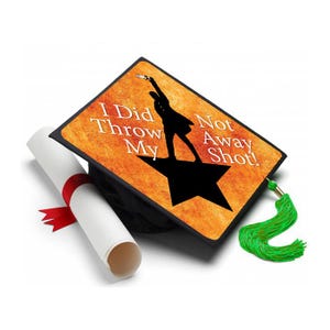 Hamilton Grad Cap Toppers - Etsy