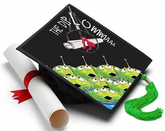 Grad Cap Topper The Diploma , Graduation Cap Decorations by Tassel Toppers