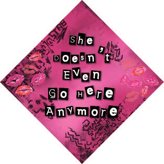 mean girls grad cap