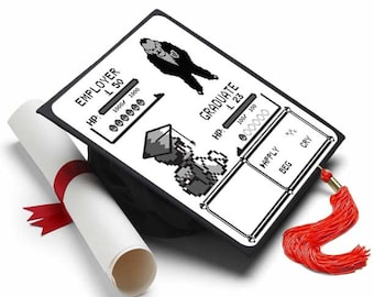 Anime Graduation Cap Etsy Anime Graduation Cap Etsy