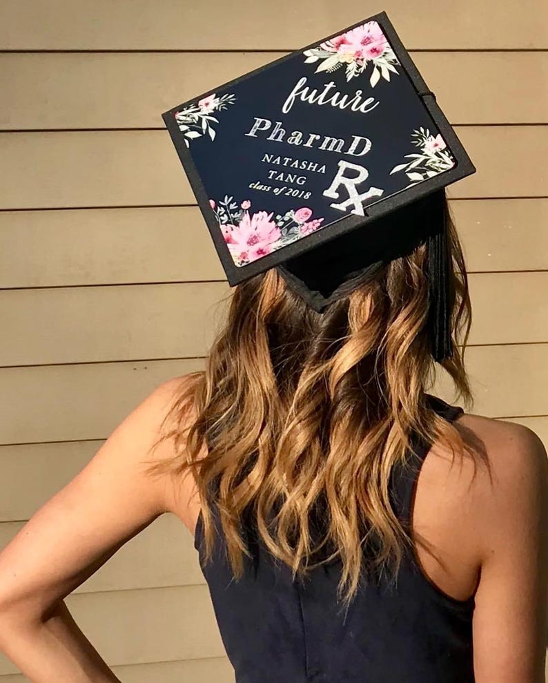 Asistencia para el diseño de adornos para birretes de graduación: decoración personalizada para birretes de graduación imagen 5