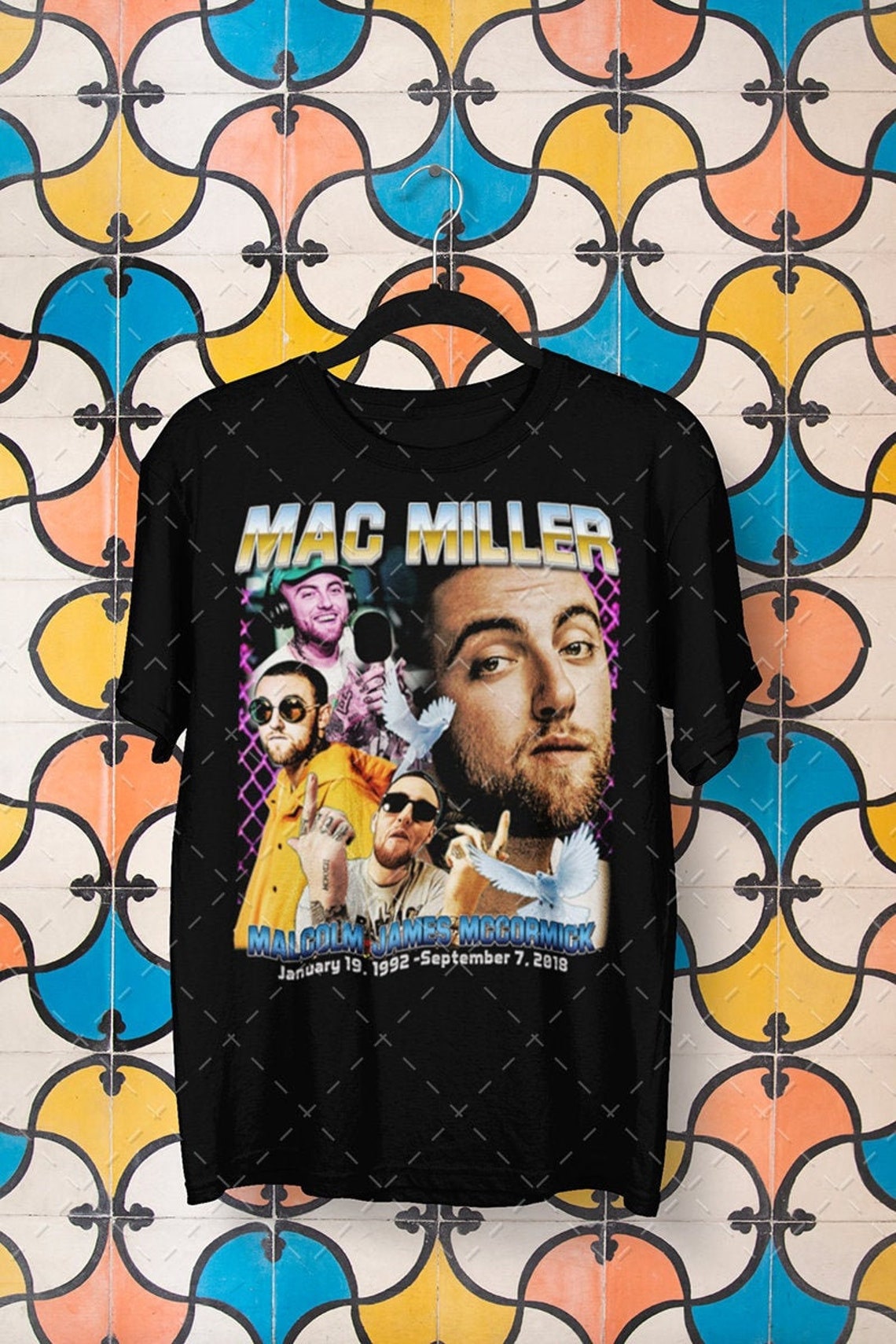 Mac Miller Shirt Mac Miller Inspired Graphic Tee Hip Hop Rap tee tee PLS015 Mac Miller t shirt