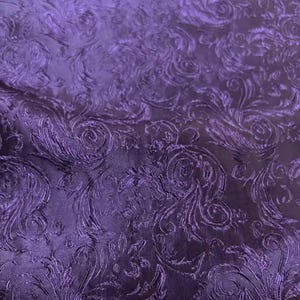 Purple color brocade fabric, jacquard fabric, cosplay dress fabric-150cm/59inches