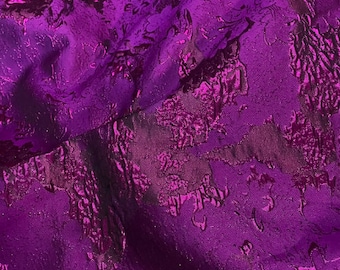 20%OFF-Fashion purple color jacuqard fabric, flower style jacquard fabric, wedding fabric, by the yard