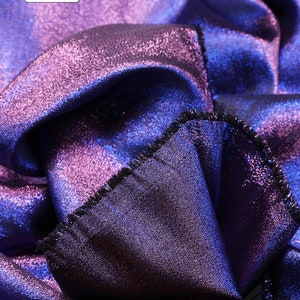 Blue purple color jacquard fabric, gradient jacquard fabric,  brocade fabric, wedding decor fabric, background fabric