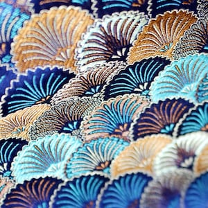 High quality brocade fabric, jacquard fabric, shell style fabric, by the yard