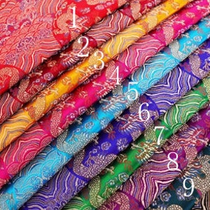 Chinese Traditional Auspicious Patterns Fabric, Dragon Style Brocade Fabric, Jacquard Fabric, Lucky Pattern Fabric