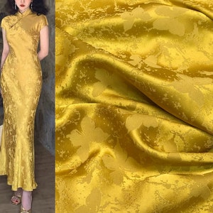 zsbszc 2 yards Hollow shining powder gold lace cheongsam clothes hem  curtain lace trim fabric DIY accessories SF22 SF35