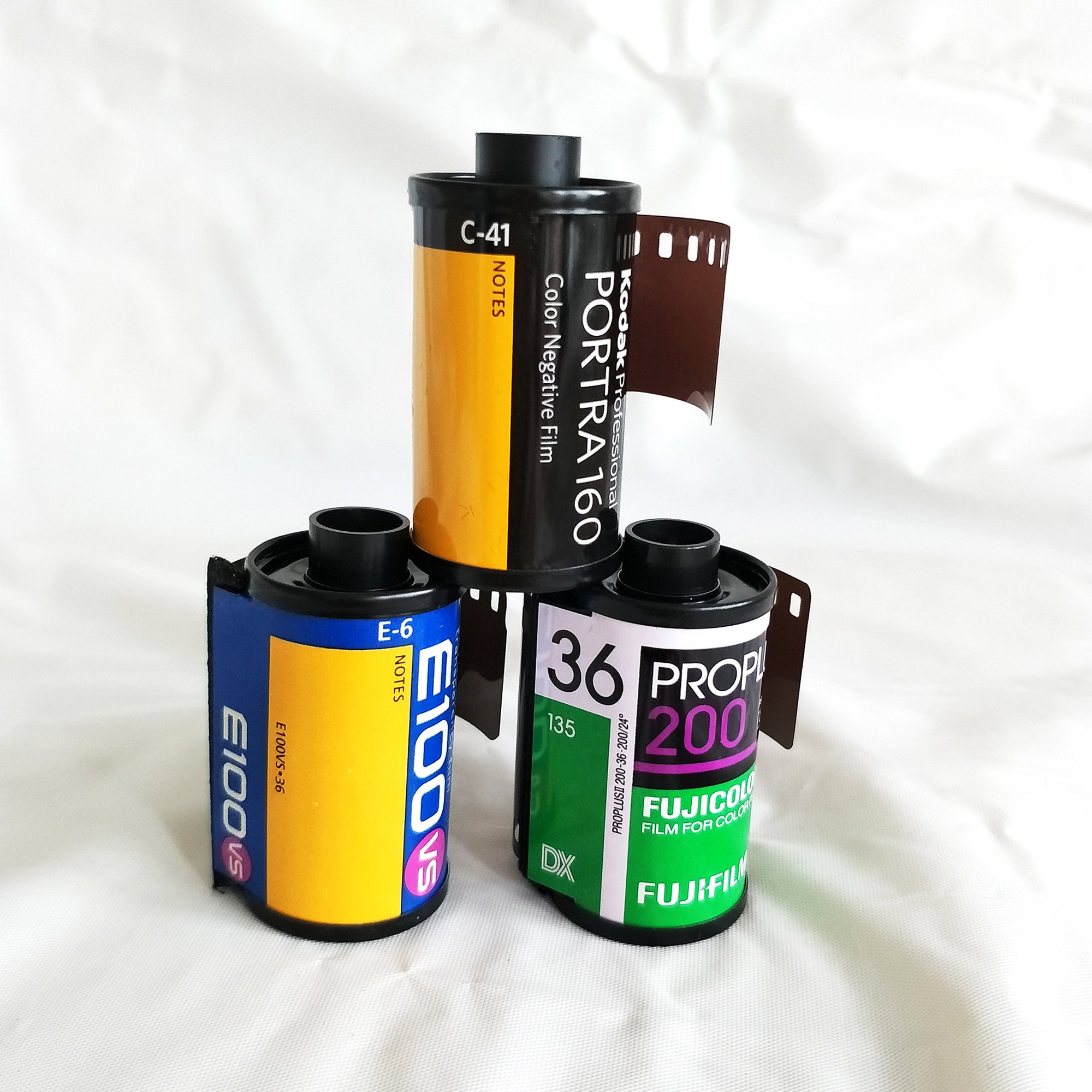 Agfa Job lot of 10x mixed 35mm colour negative films C41 Fuji Agfa Kodak 